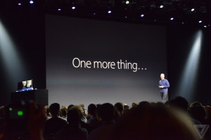 Conférence tenue par Apple le 8 Juin 2015